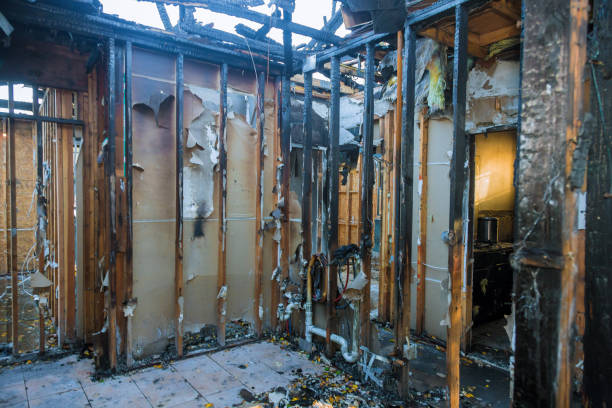 Professional Soot Cleanup technician working in North Royalton, OH